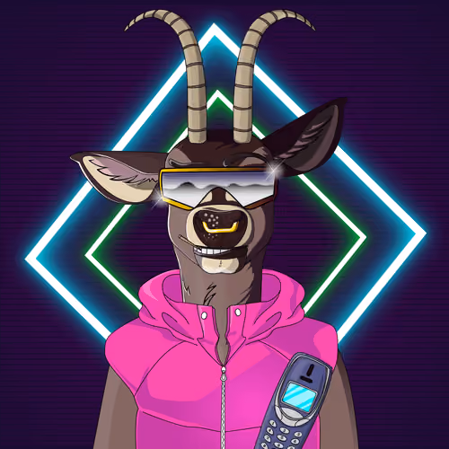 Retrowave deer #2897