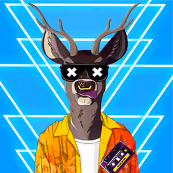 Retrowave deer #636
