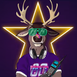 Retrowave deer #2448