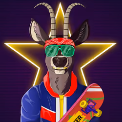 Retrowave deer #2814