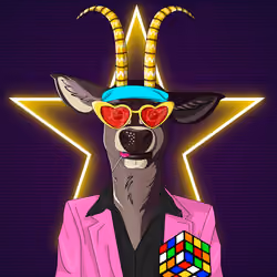 Retrowave deer #101