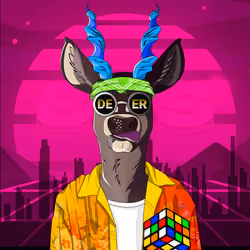 Retrowave deer #326