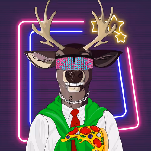 Retrowave deer #968