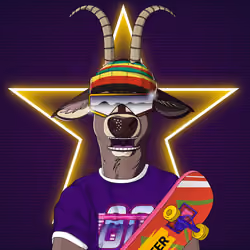 Retrowave deer #3180
