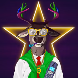 Retrowave deer #373