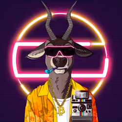 Retrowave deer #3364