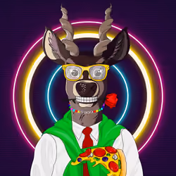 Retrowave deer #356