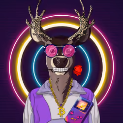 Retrowave deer #1570