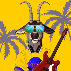 Retrowave deer #370
