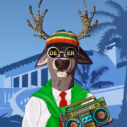 Retrowave deer #2929
