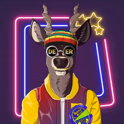 Retrowave deer #1243