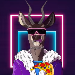 Retrowave deer #1961