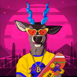 Retrowave deer #471