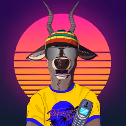 Retrowave deer #910