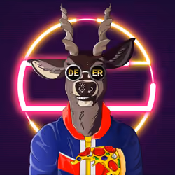 Retrowave deer #328