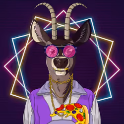 Retrowave deer #1300