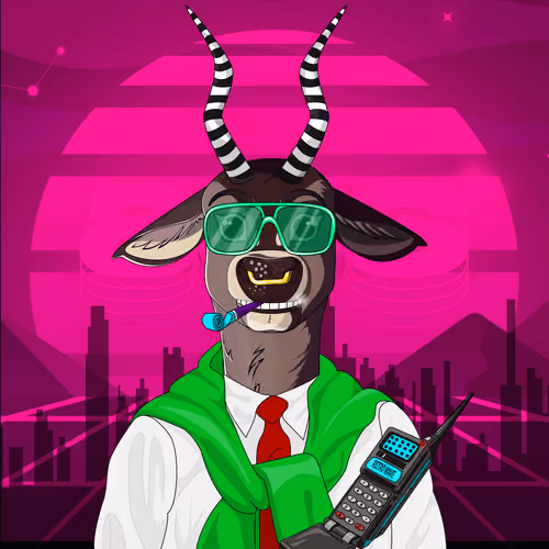 Retrowave deer #1674