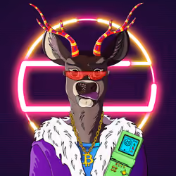 Retrowave deer #642