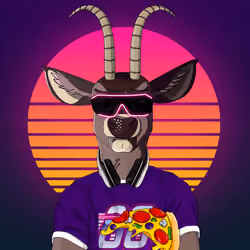 Retrowave deer #3222