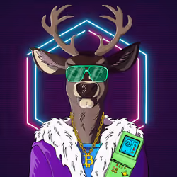 Retrowave deer #1814