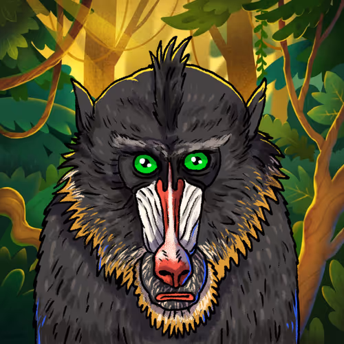 Mandrill Pepe