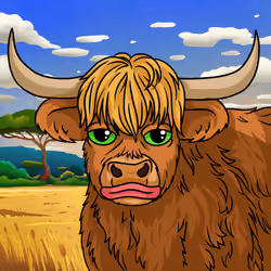 Highland Cattle Pepe