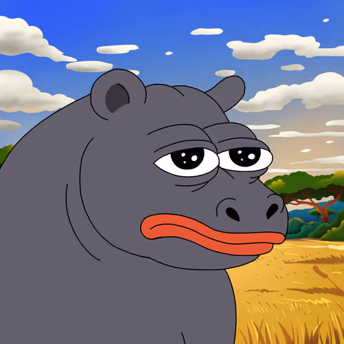 Hippopotamus Pepe.