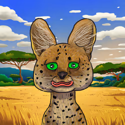Serval Pepe