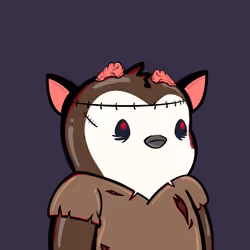 Zombie Penguin #3035