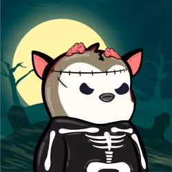 Zombie Penguin #1388