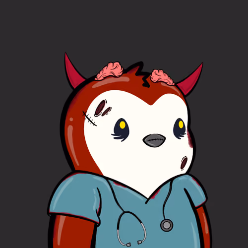Zombie Penguin #1532