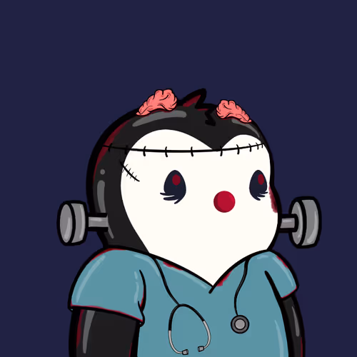 Zombie Penguin #2550
