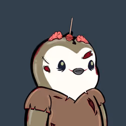 Zombie Penguin #1432