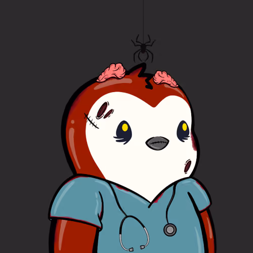 Zombie Penguin #4646