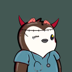 Zombie Penguin #2975