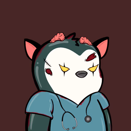 Zombie Penguin #5457