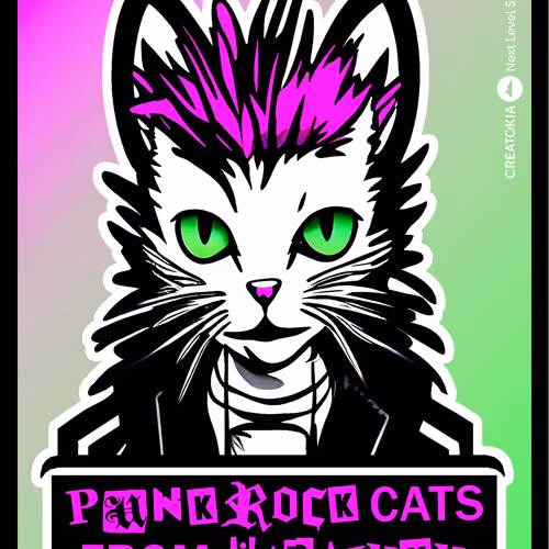 Punk Rock Cats From Harajuku
