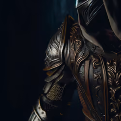 The Valiant Sentinel A Knight's Resolve