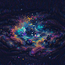 ACID SPACE GALAXY