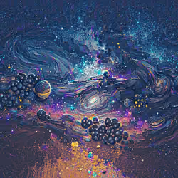 DARK SOLAR SYSTEM GALAXY