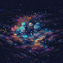 WANDERING PLANETS GALAXY