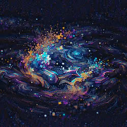GALACTIC DYING STAR GALAXY