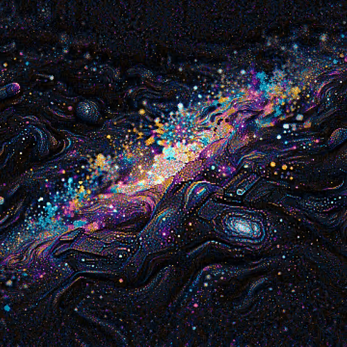 TRIPPY DARK MATTER GALAXY