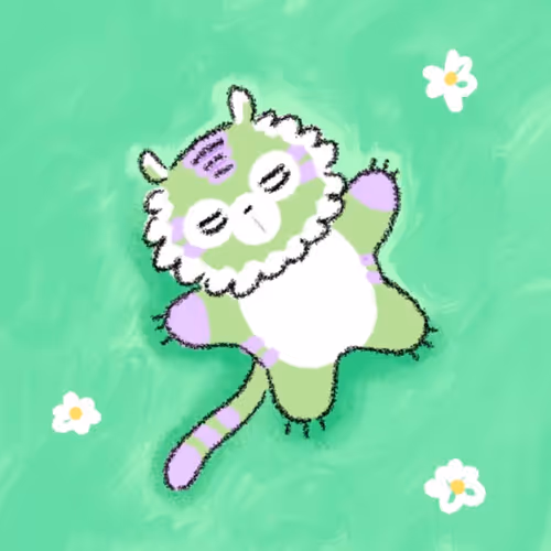 ABSTRACT CAT OPEN EDITION (OPEN 24H)