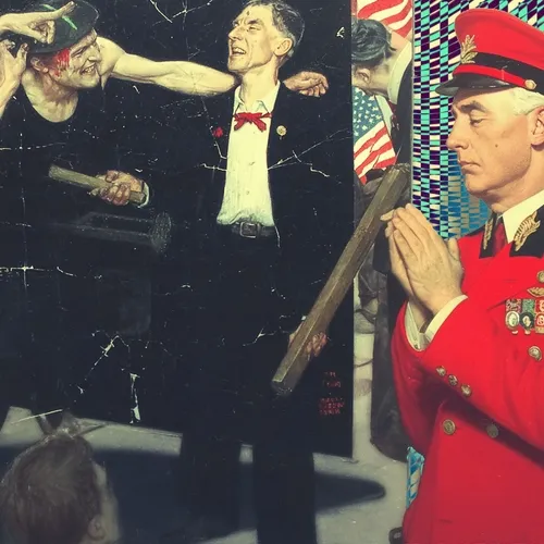 Pretend art on Eth, the serious blockchain for serious artists that make serious art.