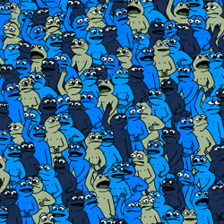 Crowded Pepe #204