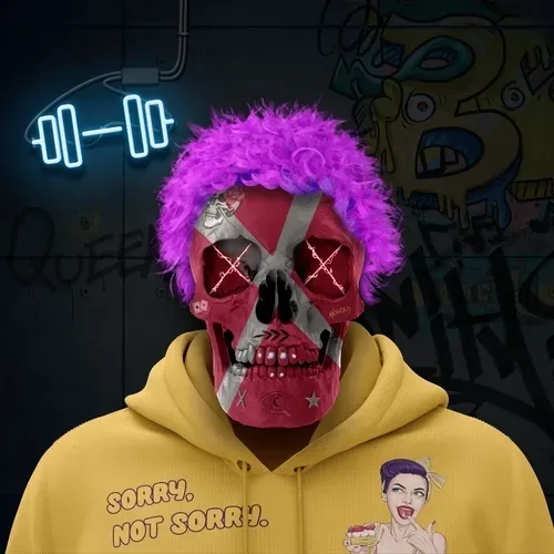 Cool Skull Club Vibrants #117