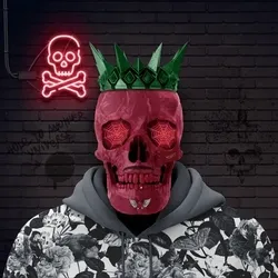 Cool Skull Club Vibrants #218