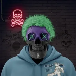 Cool Skull Club Vibrants #82