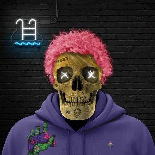 Cool Skull Club Vibrants #357